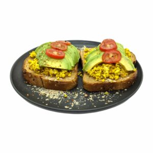 Rebellicious - avocado toats with vegan scrambled egg - 3