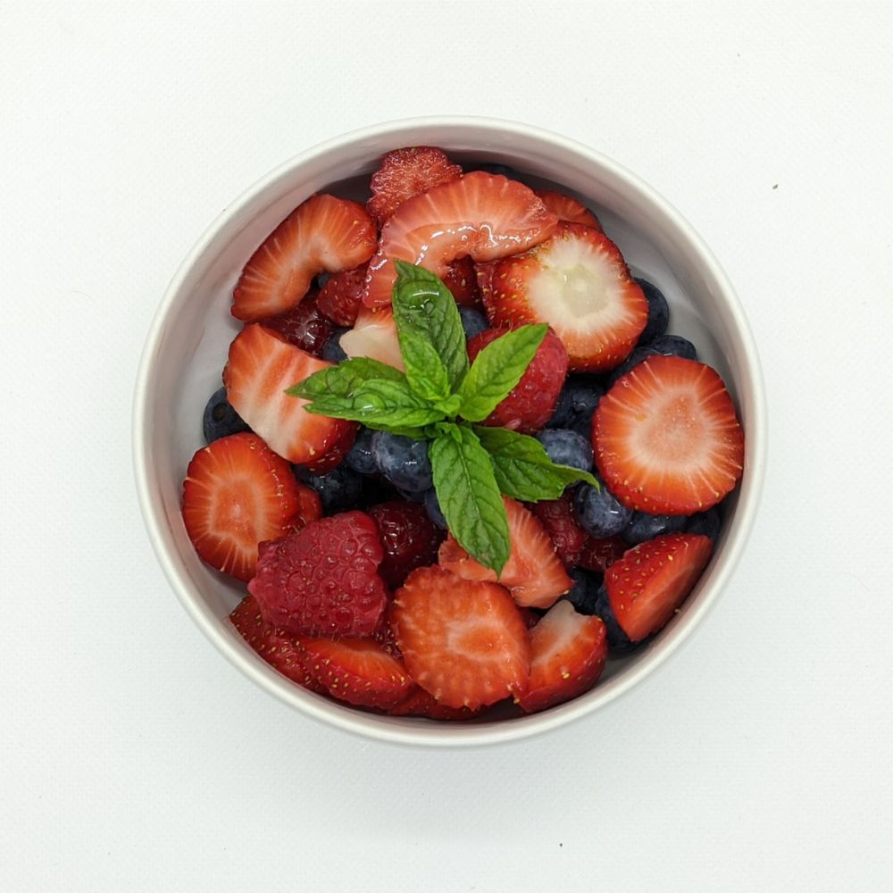 Rebellicious - mixed berries with agave syrup