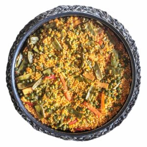 Rebellicious - paella spagnola vegana
