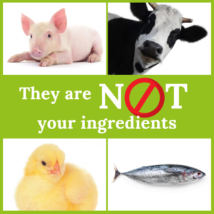 They are not your ingredients